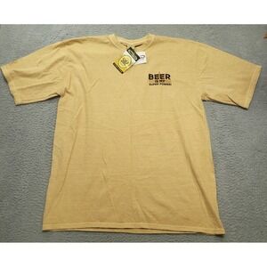 Crazy Shirts Hawaii Men's XXL Beer Dyed Short Sleeve Beer Is My Super Power NWT